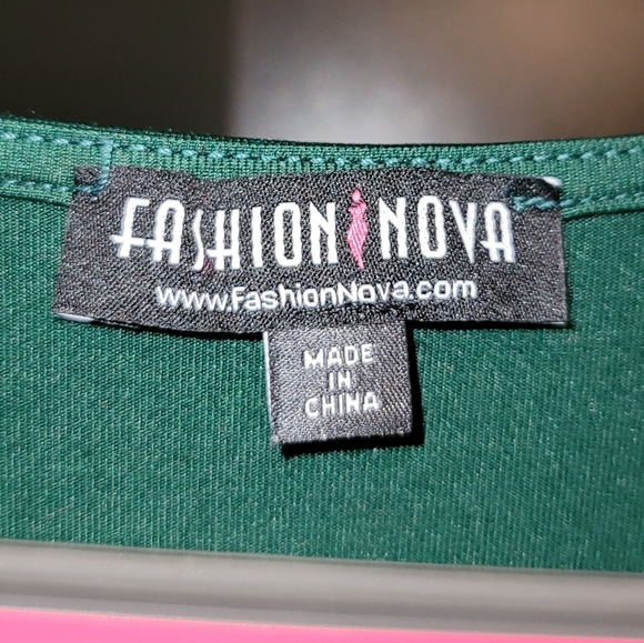 Green Silky Ruched Dress - Picture 4 of 4